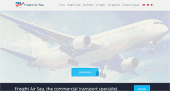 Desktop Screenshot of freightairsea.com